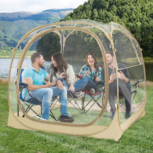 EighteenTek 1-6 Person Instant Weatherproof Pod Sports Tent Bubble Tent Outdoor Pop Up Shelter