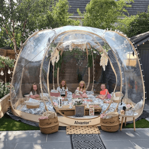 12'x12' bubble tent for backyard party