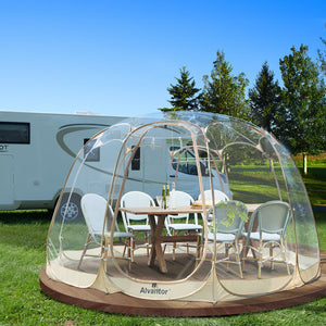 Alvantor Clear Bubble Tent Pop Up  Gazebo Multifunctional Family Tent For Holiday