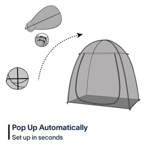 TopGold 2-4 Person Instant Pop Up Pod Tent, Weatherproof Sports Shelter pops up automatically