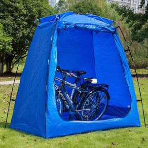 Bike Storage Shed Tent Waterproof Portable Backyard Outdoor Bicycle Yard Stash Shelter