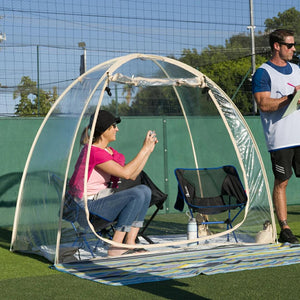 Cheer on the game and capture memories from the TopGold 2-4 Person sports tent